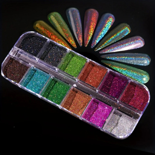 Holo Pigment Set Nailart