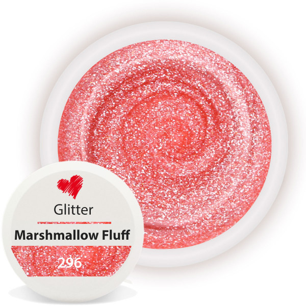 Glitter Farbgel 296 Marshmallow Fluff