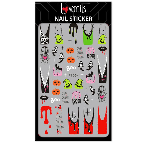 Nail Sticker halloween nailart