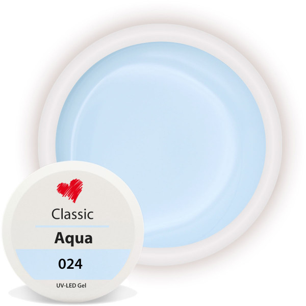 Classic Farbgel 024 Aqua 5ml