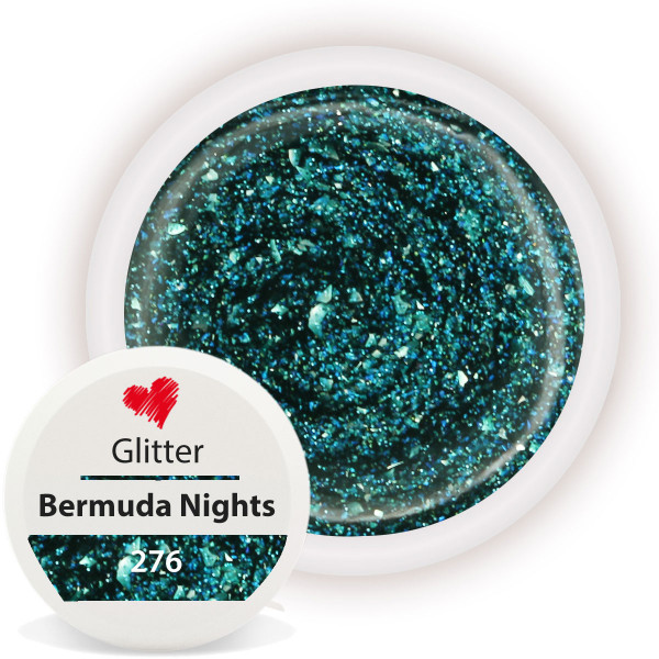 Glitter Farbgel Bermuda Nights 