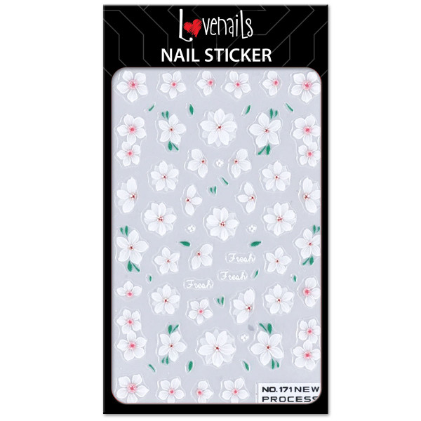 Blume Nail Sticker für Nageldesign